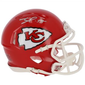 Frank Clark Kansas City Chiefs Autographed Riddell Speed Mini Helmet