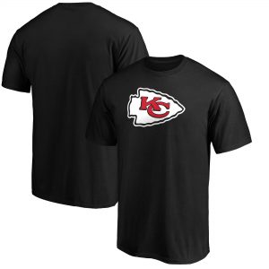 Kansas City Chiefs Black Big & Tall Primary Logo T-Shirt